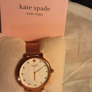 NWT Kate Spade New York KSW1620 Rose Gold Watch